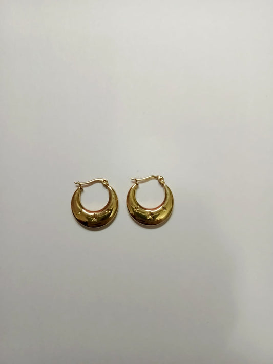 Golden hoops